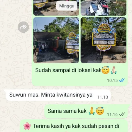 Pengiriman Papan Bunga Duka Bintara Bekasi Barat