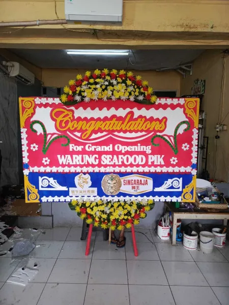 Papan Bunga Ucapan Selamat Bintara Bekasi Barat